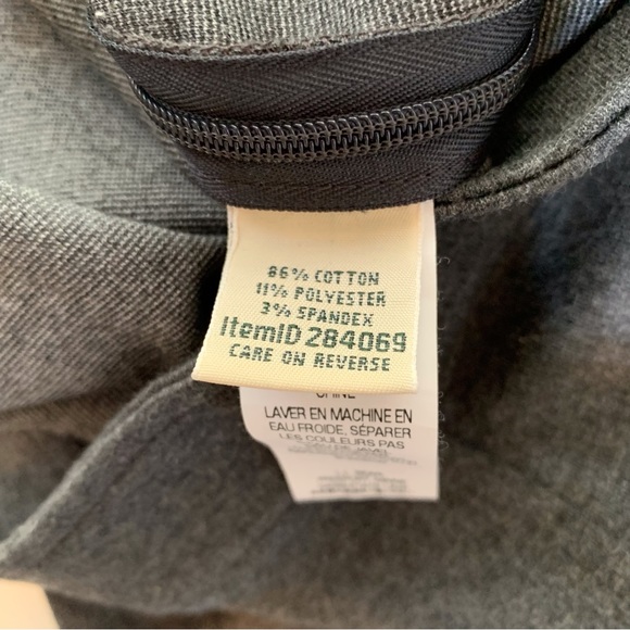 LL Bean Women's Size 16 Pants Classic Fit Straight Gray - Picture 8 of 11